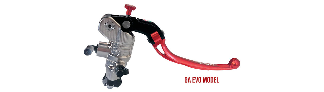 Corpo color nickel, pistone Ø19 mm e sistema PRS 17-18-19 per la nuova configurazione della piattaforma GA EVO