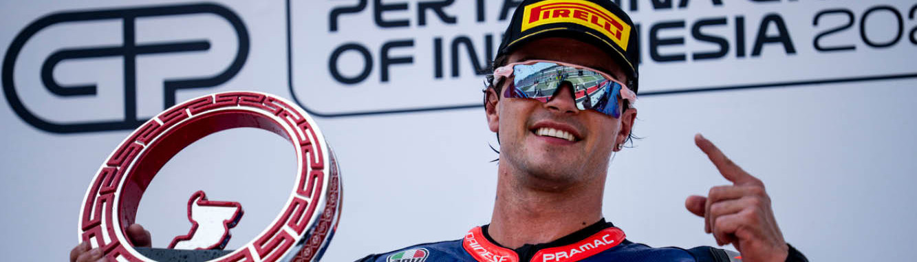 Moto2 2026: Guevara trionfa in Indonesia, terza vittoria consecutiva per Pramac e Accossato sempre più protagonisti