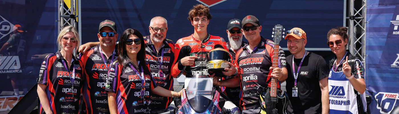 Alessandro di Mario makes history and wins the MotoAmerica Twin Cup