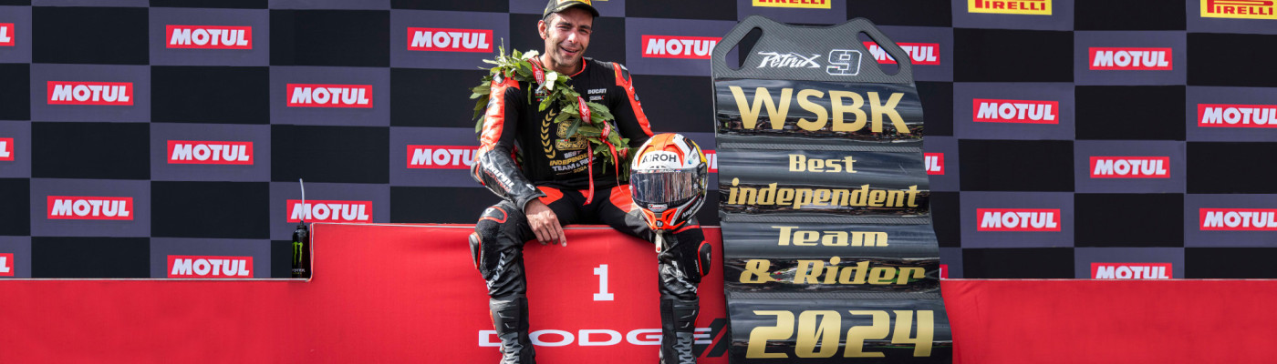 Danilo Petrucci se proclama Campeón del Mundo Independiente de SBK 2024