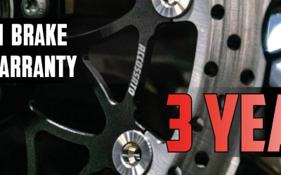 Accossato estende la garanzia a 3 anni su una selezione di componenti dell’impianto frenante