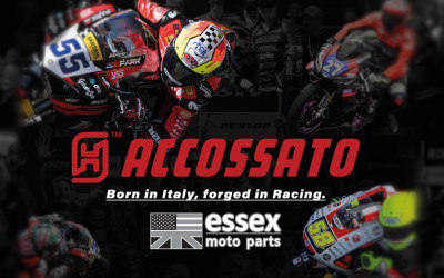 Accossato Collaboration with Essex Moto Parts for the North America market