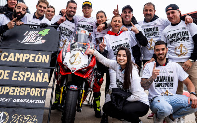 Il team Speed Racing è campione di Spagna in Supersport con le pompe radiali Accossato