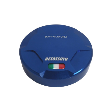 Clutch Fluid Reservoir Cap, CNC-worked Aluminium For mounting Accossato Reservoir, 30 ml VG001